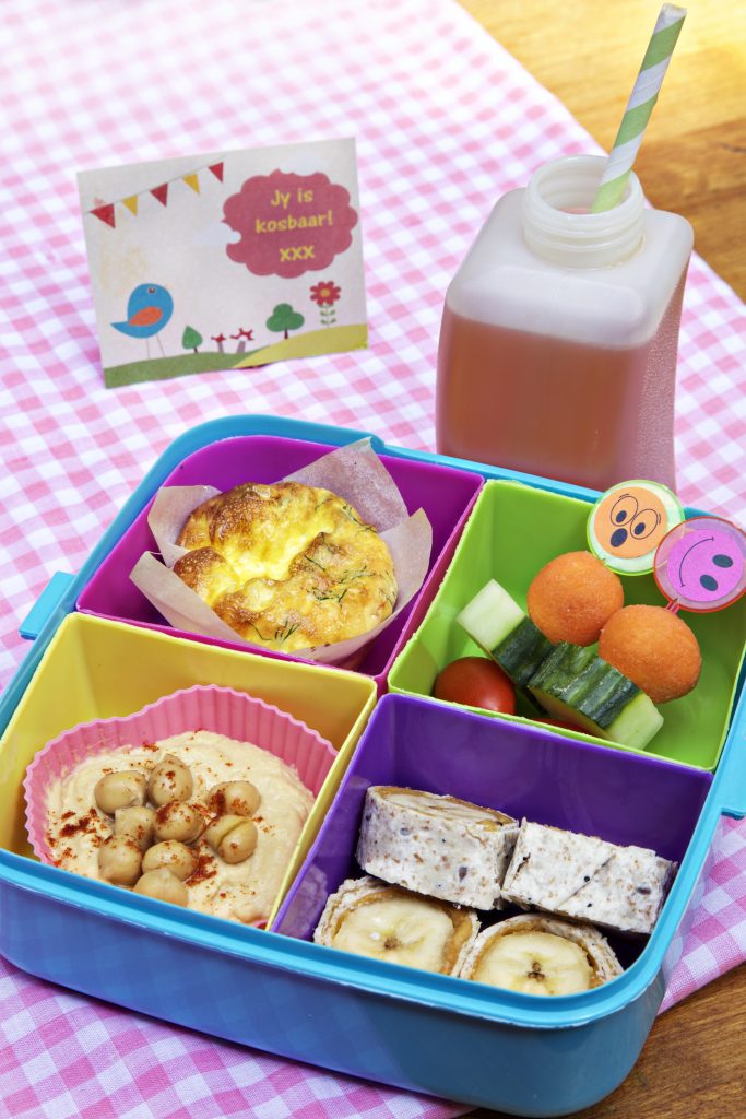 More Lunchbox Inspiration; Banana Wraps, Hummus And Biltong, Zucchini Mini Quiches