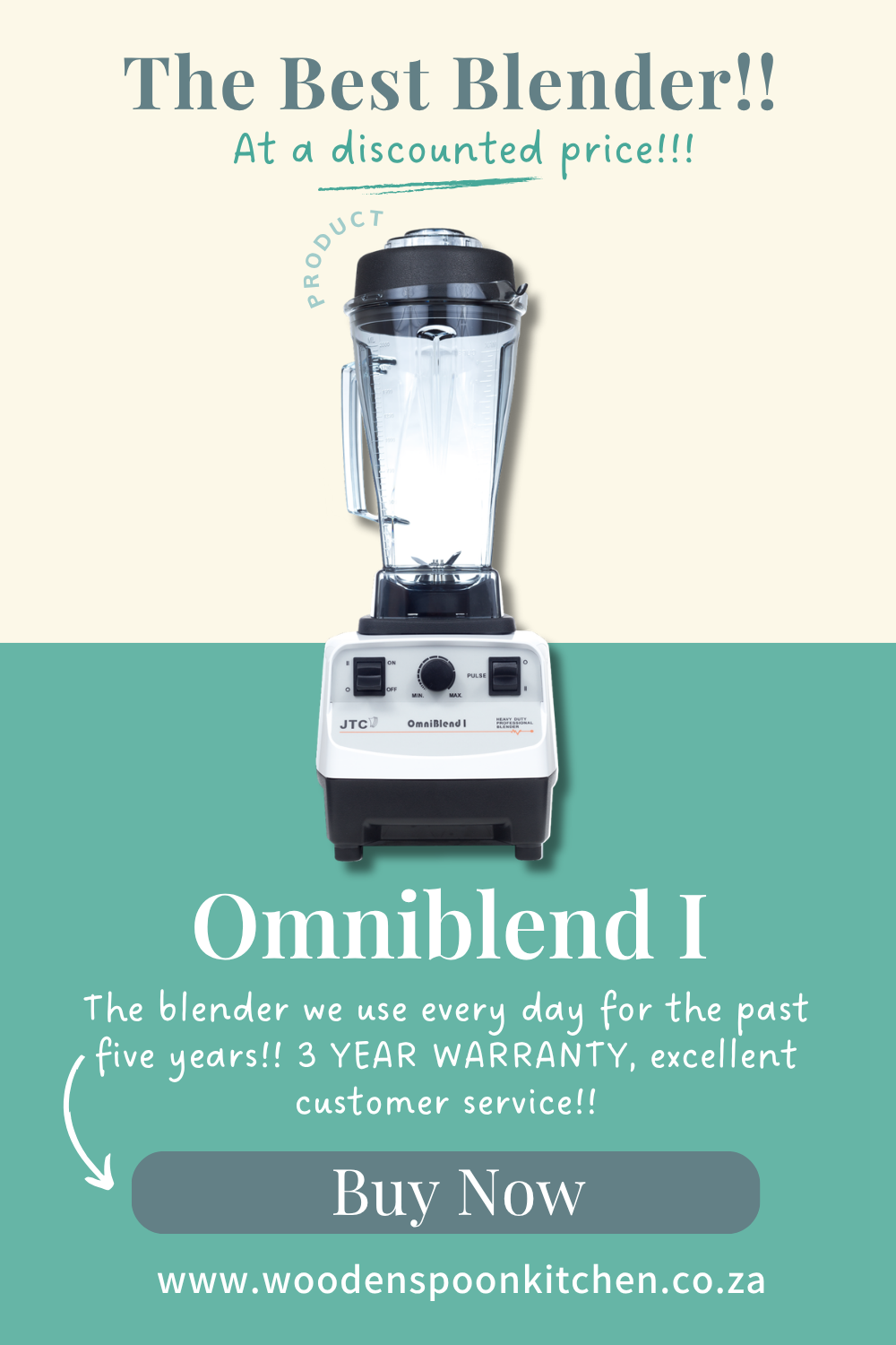 The Blender Every Family Needs!