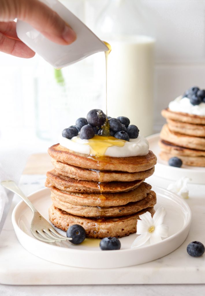 Spelt pancakes