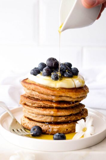 Spelt pancakes