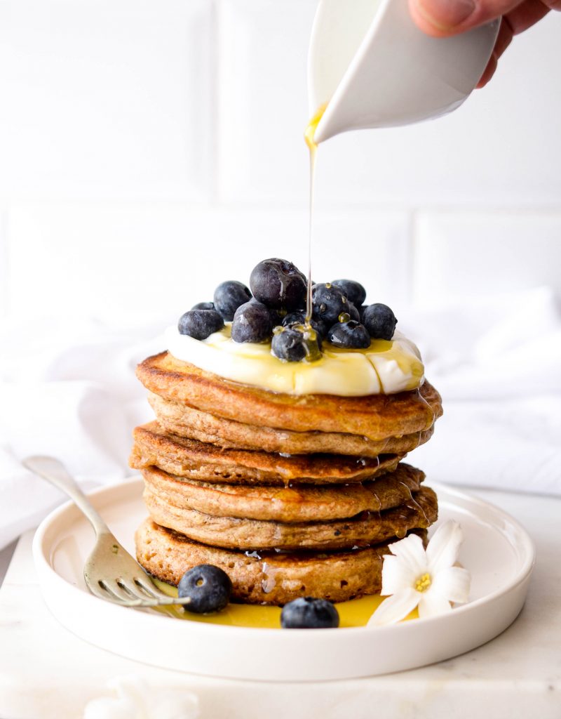 Spelt pancakes