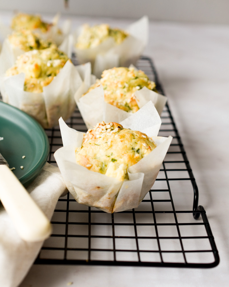Spinach muffins